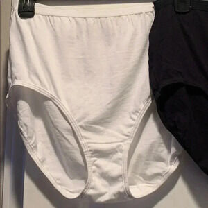 2 Pair Fruit of the Loom Cotton Briefs Pantiea Size 3XL New